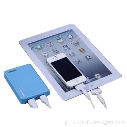 Double USB output power bank with large capacity